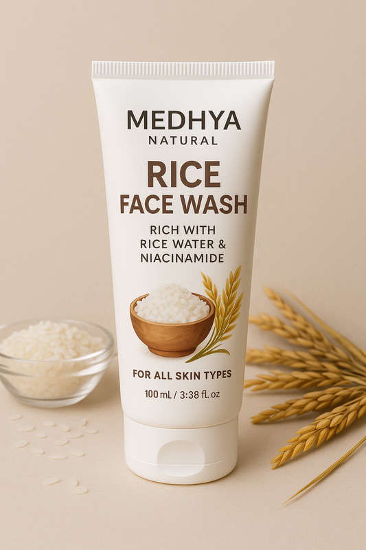 Rice face wash